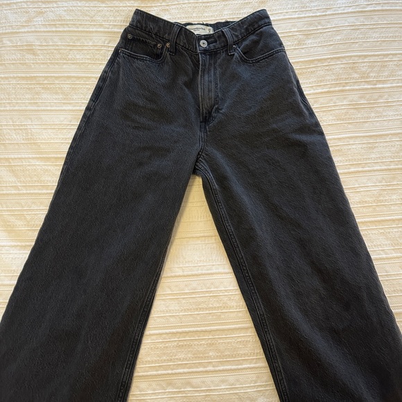 Abercrombie & Fitch Denim - Abercrombie & Fitch wide leg jeans